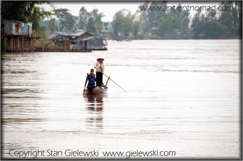 Chou Doc - Mekong River - Vietnam