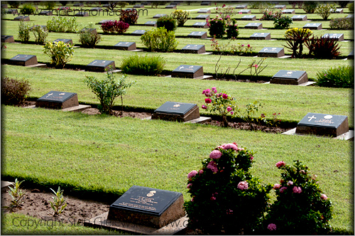 Chungkai War Cemetery - Kanchanaburi - Thailand