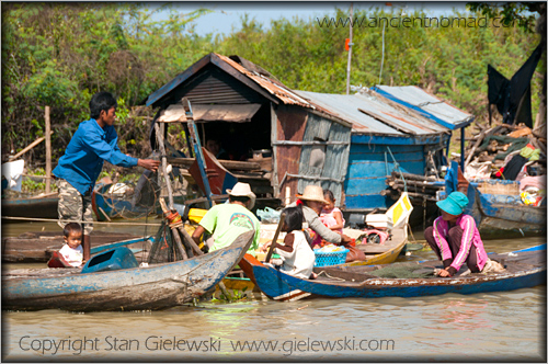 Boat trip: Battambang to Siem Reap - Cambodia