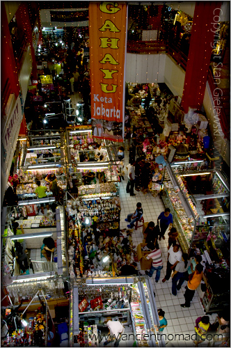 Mangga Dua, Jakarta - inside a mall