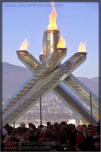 Vancouver - Olympic torch Vancouver