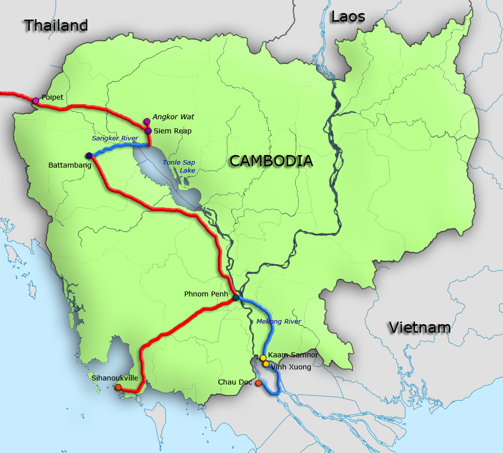 Камбоджи где находится какая страна