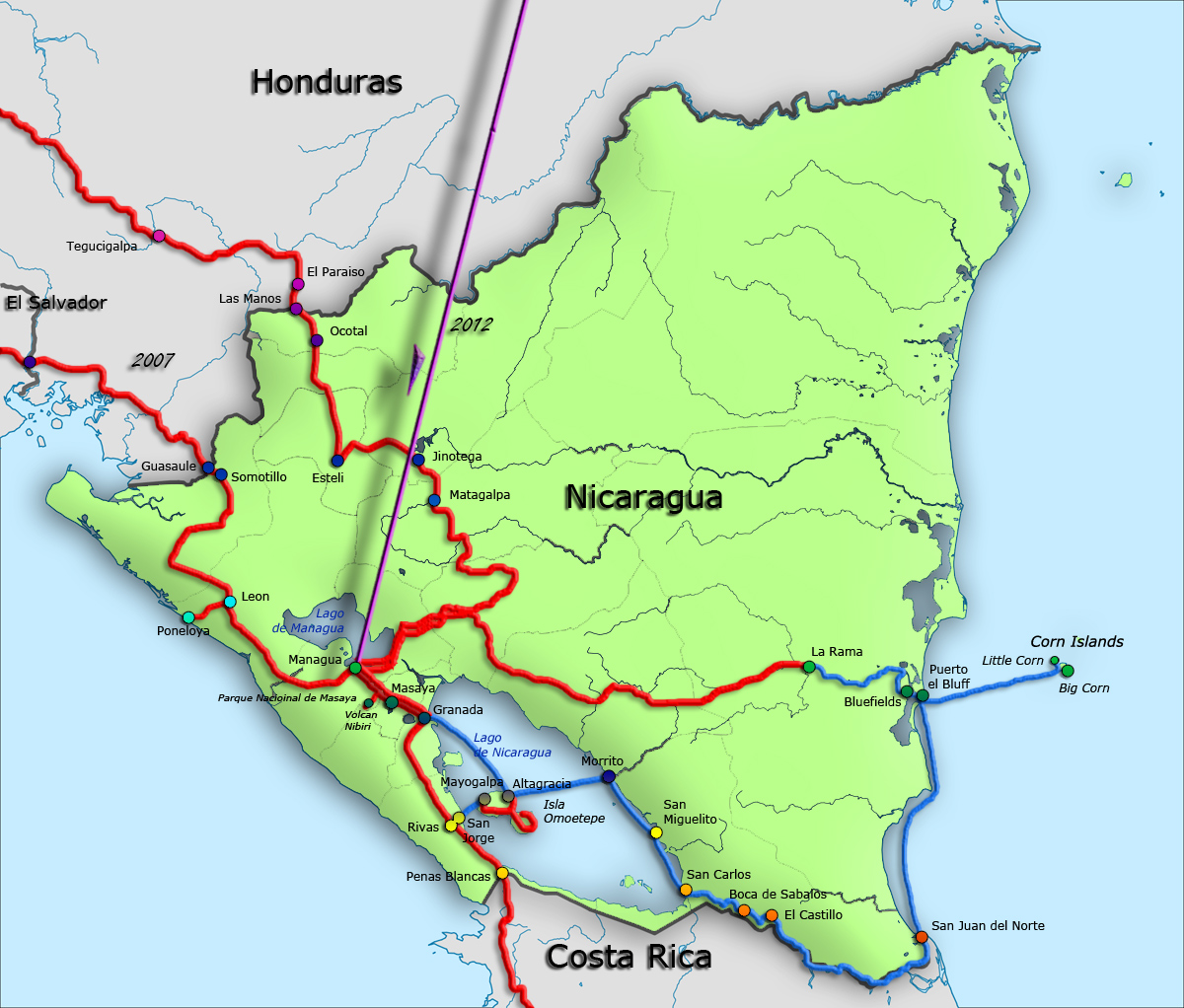 Покажи на карте никарагуа. Никарагуа на карте. Карта Никарагуа на карте. Никарагуа река на карте. Никарагуа на карте Северной Америки где находится.